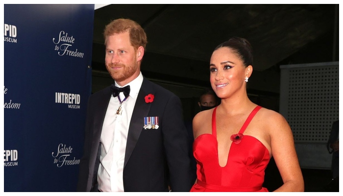Meghan Markle dazzles as she gushes over Harry at New York Event
