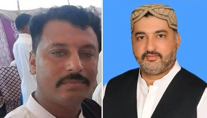 Nazim Jokhio (kiri) dan PPP MNA Jam Abdul Karim