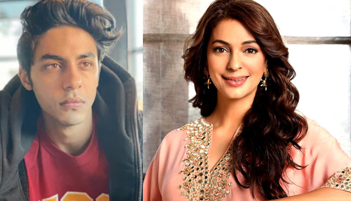 Juhi also shared a throwback picture of Aryan with a sweet birthday message on Twitter