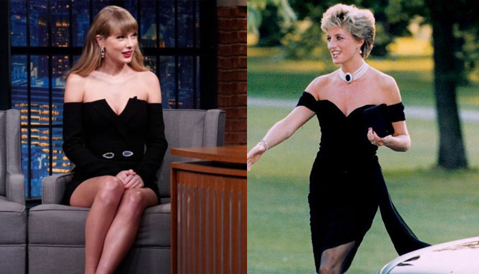 Taylor Swift adorns modern version of Princess Diana’s iconic ‘Revenge Dress’