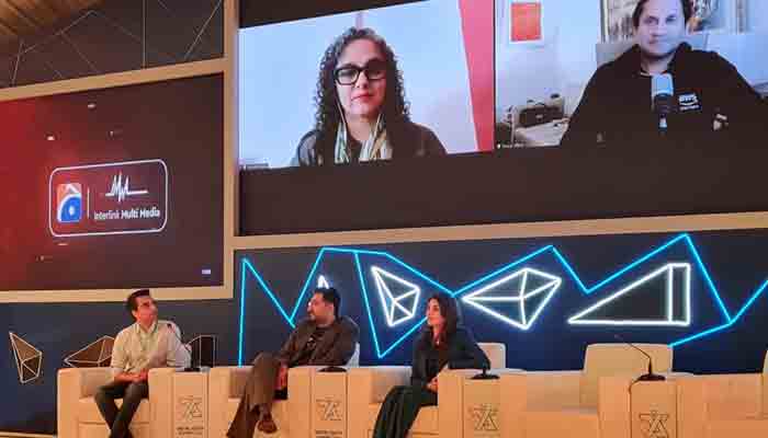 A panel discussed the ways in which venture capital can boost economic growth in Pakistan. Photos Geo.tv