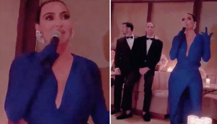 Kim Kardashian takes a jibe at her failed marriages for Paris Hilton wedding toast