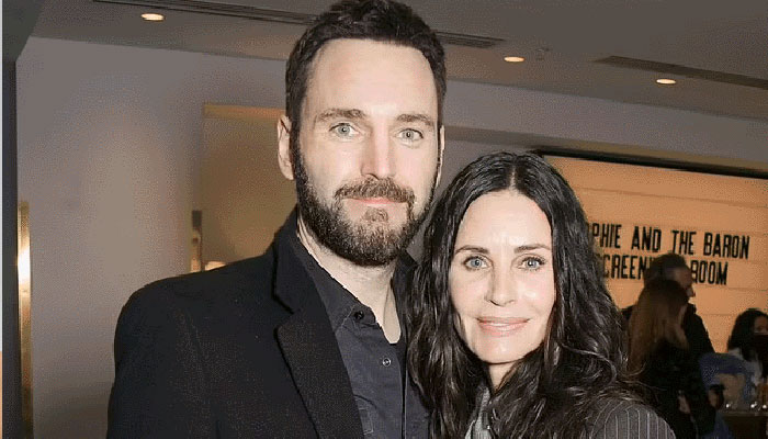Courteney Cox and beau Johnny McDaid steal show at London film screening
