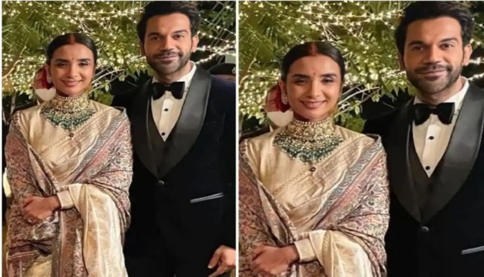 Rajkummar Rao, Patralekhaa berbagi kilasan menggemaskan dari resepsi pernikahan mereka