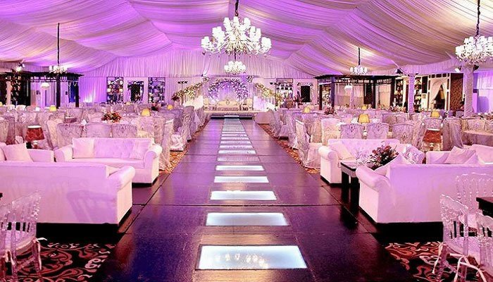 Photo of a wedding hall. — Facebook