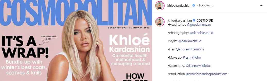 Khloe Kardashian speaks about mental health and motherhood in latest interview