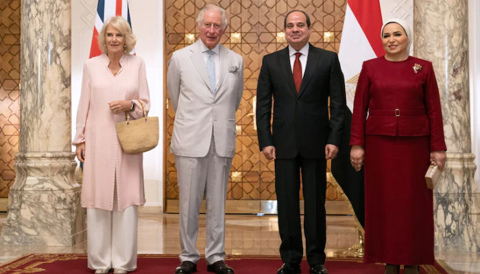 Pangeran Charles, Camilla mendarat di Mesir untuk tur kerajaan
