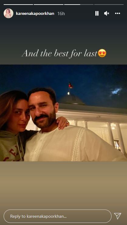 Kareena Kapoor shares her chand series with fans ft. Saif Ali Khan, Taimur and sleepy Jeh