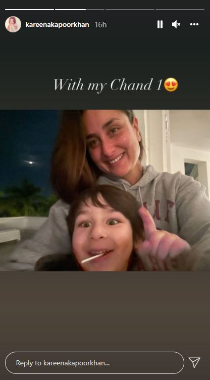 Kareena Kapoor shares her chand series with fans ft. Saif Ali Khan, Taimur and sleepy Jeh