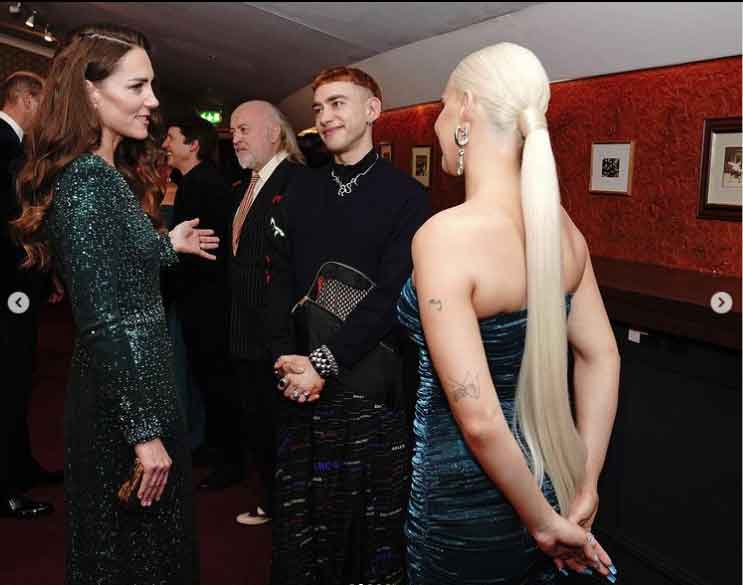 Royal Variety Performance: Kate Middleton in pictures