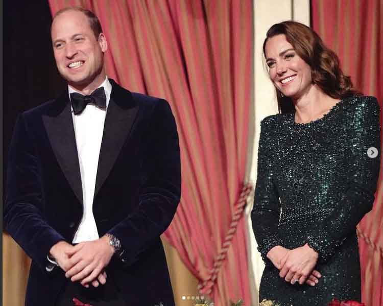 Royal Variety Performance: Kate Middleton in pictures