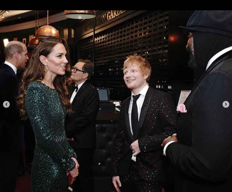 Royal Variety Performance: Kate Middleton in pictures