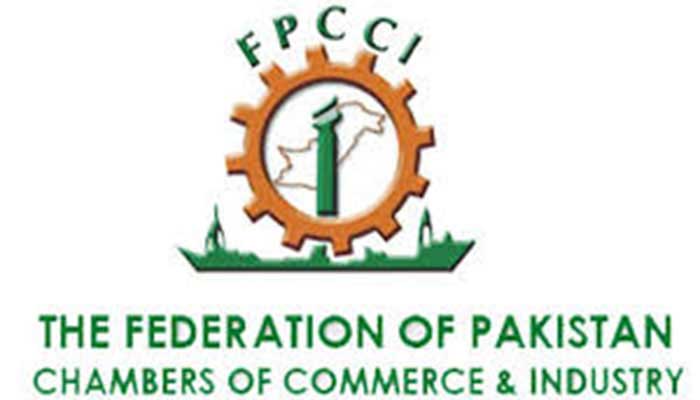 The picture shows the logo of the Federation of Pakistan Chambers of Commerce and Industry (FPCCI).