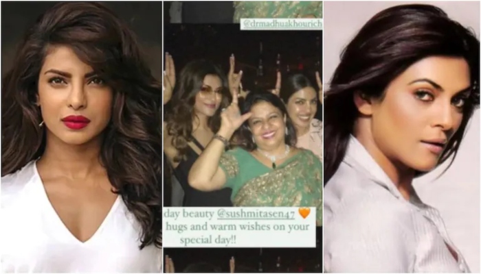 Priyanka Chopra sends love to Sushmita Sen on birthday with throwback post