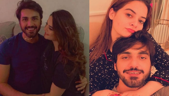 Minal Khan gets PDA-filled birthday wish from Ahsan Mohsin Ikram: See Photo