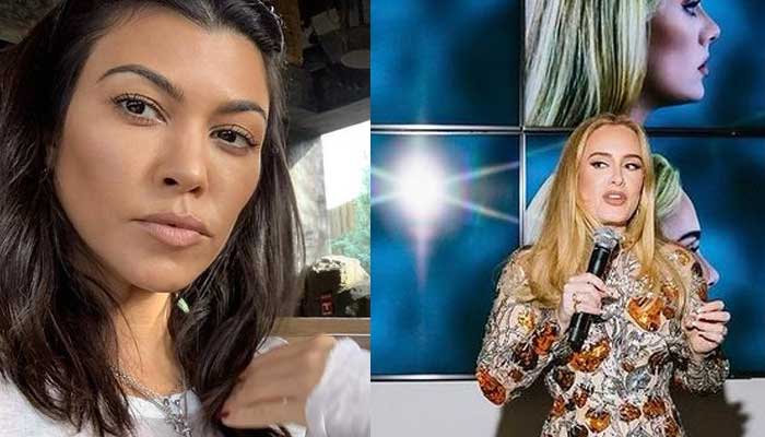 Kourtney Kardashian listening Adele’s emotional song ‘My Little Love’