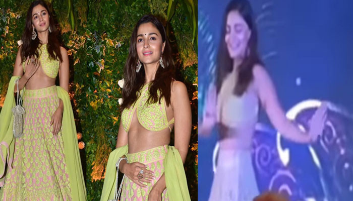 Alia Bhatt menari untuk ‘Chhalka Chhalka Re’ di sangeet BFF Anushka Ranjan