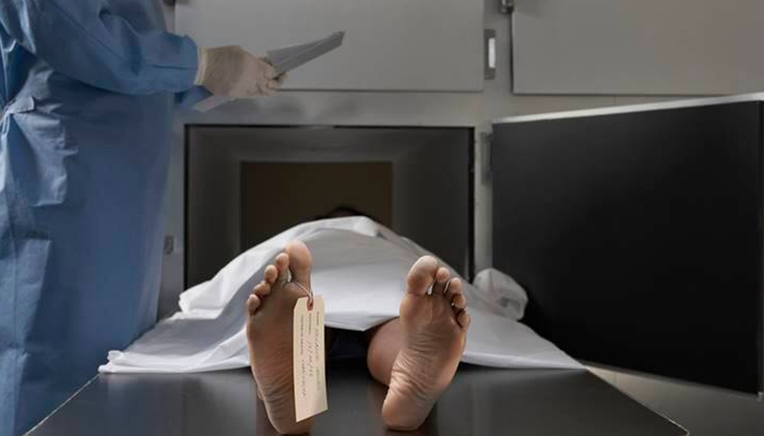 — Thinkstock image of a body in a morgue