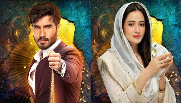 Khaani pair Feroze Khan, Sana Javed return for Geo TVs Ay Musht e Khaak