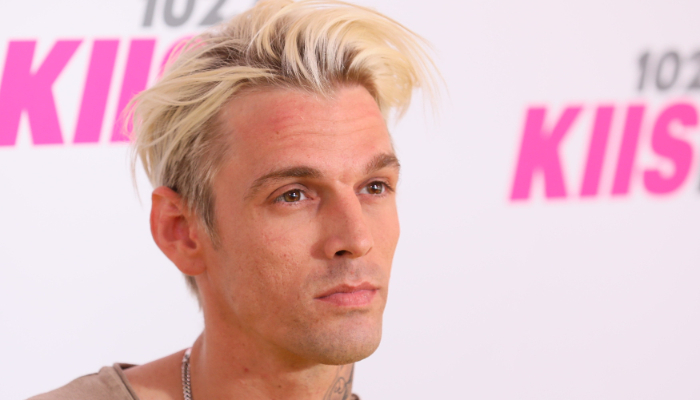 Aaron, who rose to fame in early 2000s, welcomed his first child with partner Melanie Martin on Monday