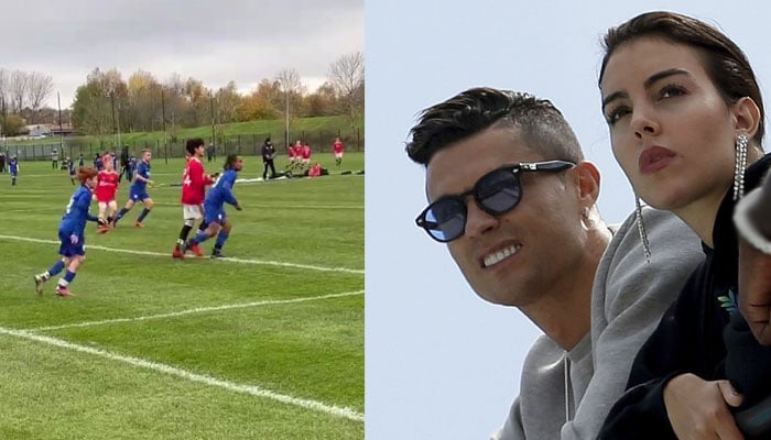 Cristiano Ronaldos sweetheart Georgina Rodriguez shares amazing video of their son