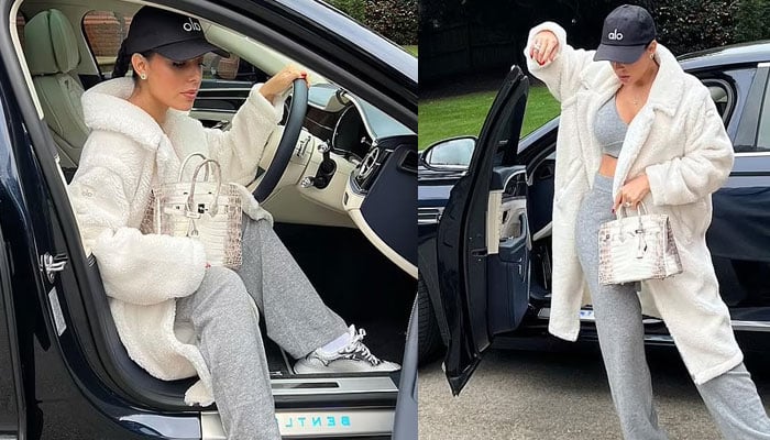 Cristiano Ronaldos pregnant partner Georgina Rodriquez flaunts her incredible fashion sense