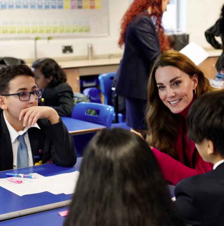 Kate Middleton looks happy and relaxed in latest appearance after royal family criticises BBC
