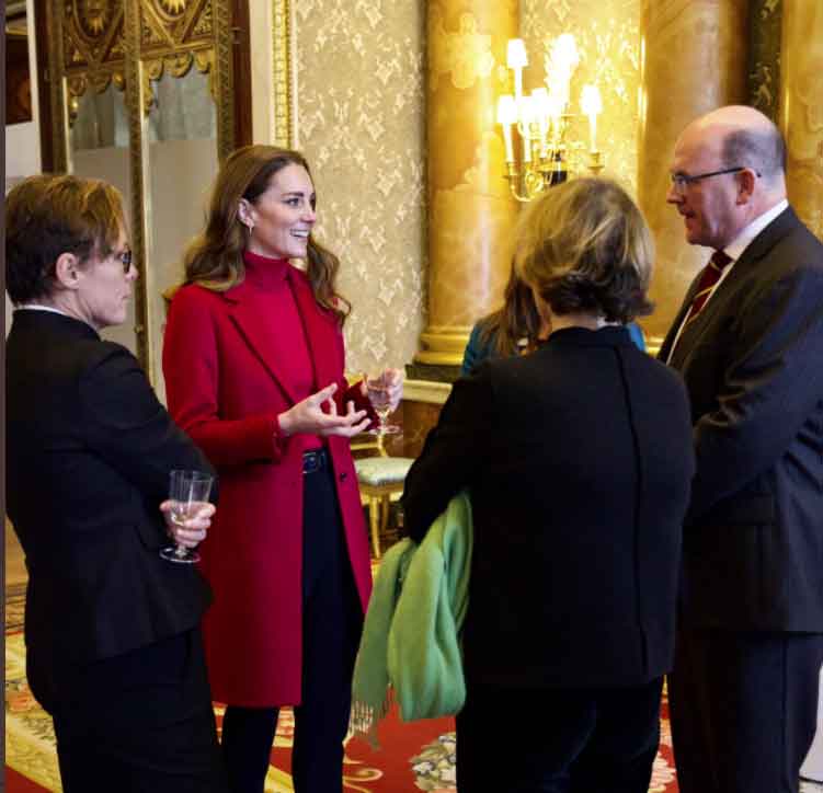Kate Middleton looks happy and relaxed in latest appearance after royal family criticises BBC
