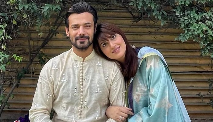 Zahid Ahmed on Wednesday wished his wife Amna Zahid a happy birthday, but in a rather unusual way