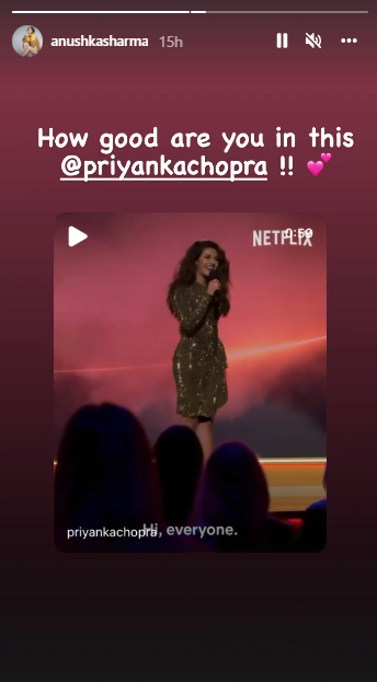 Priyanka Chopra receives a nod from Anushka Sharma for roasting Nick Jonas