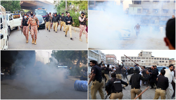 Protest erupts on Karachi's Shahrah-e-Faisal as CJP orders demolition of Nasla Tower in a week - Vimarsana News