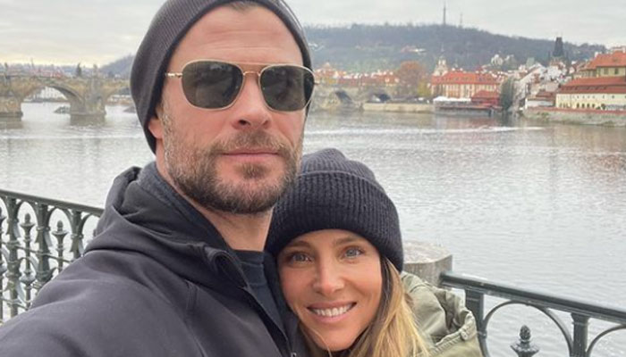 Chris Hemsworth, Elsa Pataky send postcard worthy pics from Prague