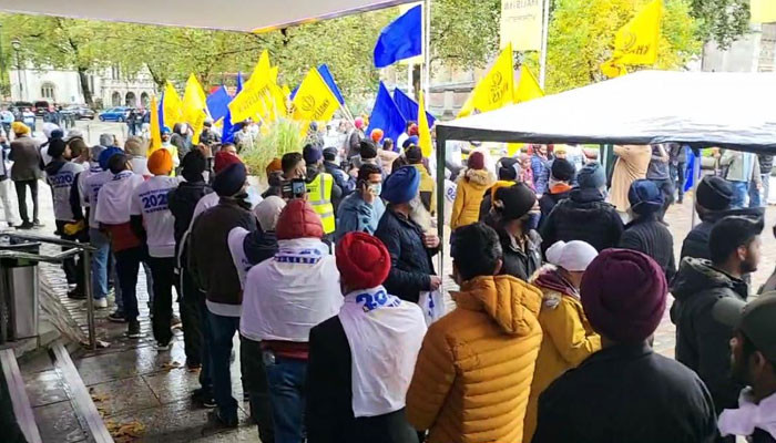 UK police reject Indian reports about raid at pro-Khalistan group's office in London - Vimarsana News