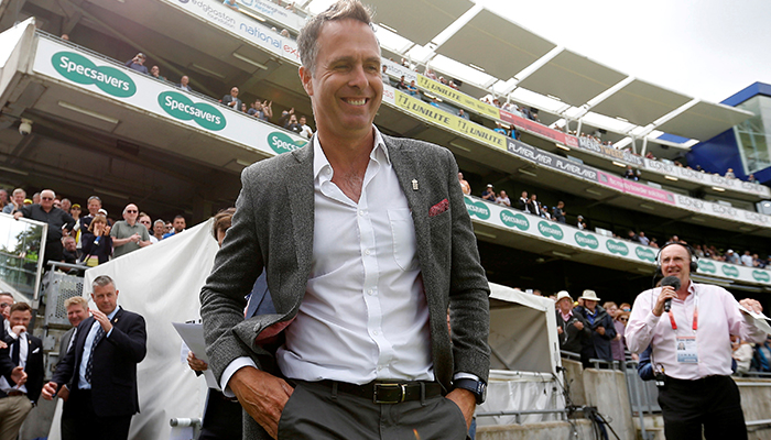 Cricket - Ashes 2019 - First Test - England v Australia - Edgbaston, Birmingham, Britain - August 1, 2019 Former England cricketer Michael Vaughan during a interruption  successful  play. — Reuters/File