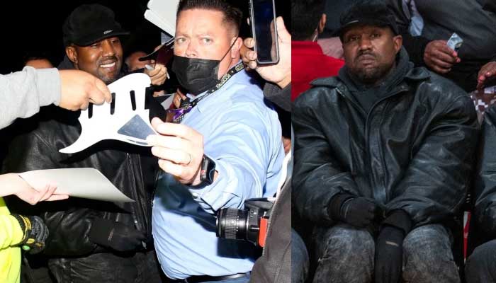 Kanye West causes commotion outside Stapels Center: Crazy Fans mob him