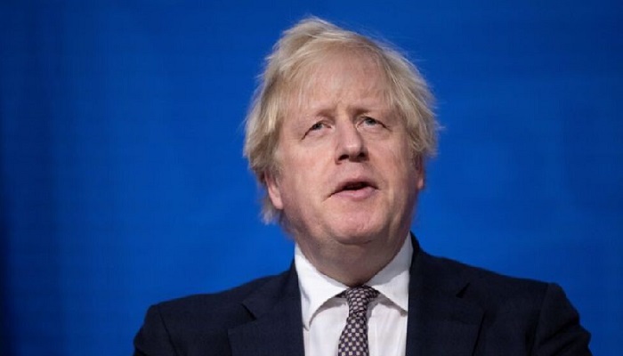 Britains Prime Minister Boris Johnson speaks as he holds a press conference on the new Omicron coronavirus variant, in London, Britain November 27, 2021. Photo: Reuters