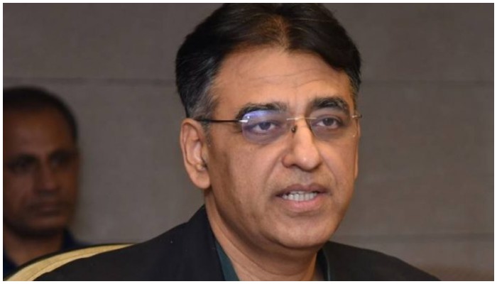 Federal Minister for Planning, Development and Special Initiatives Asad Umar. Photo: Twitter