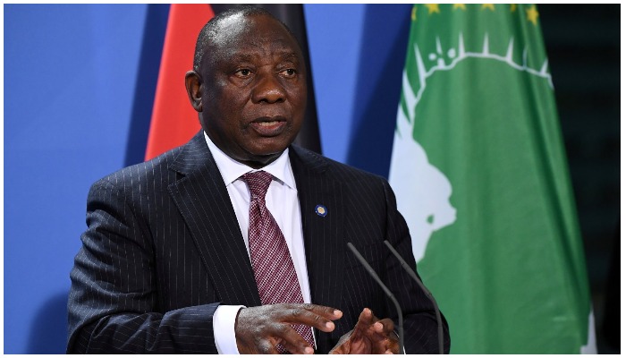 South African President Cyril Ramaphosa — Reuters