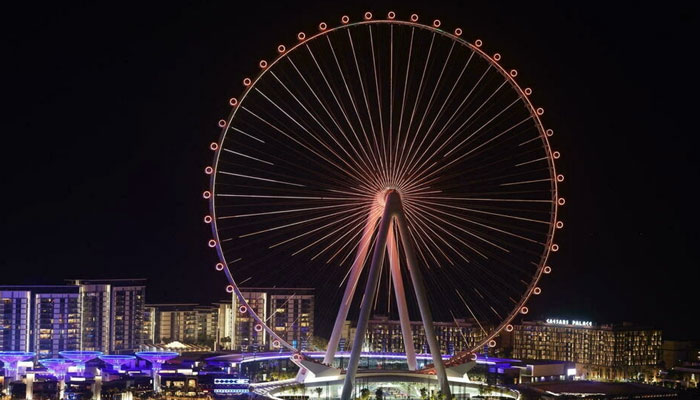 Ain Dubai is the worlds largest Ferris wheel. AFP