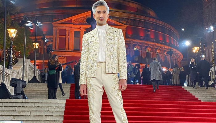 France wore fellow Pakistani Mohsin Naveed Ranjha to the British Fashion Awards on Monday