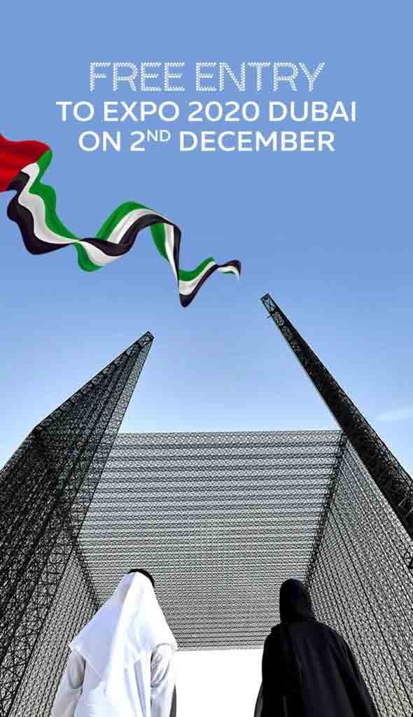 UAE National Day: Expo 2020 Dubai announces free entry on Dec 2