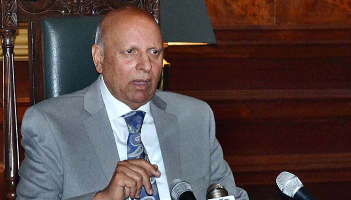 PTI tidak meminta saya untuk mundur, kata Gubernur Mohammad Sarwar
