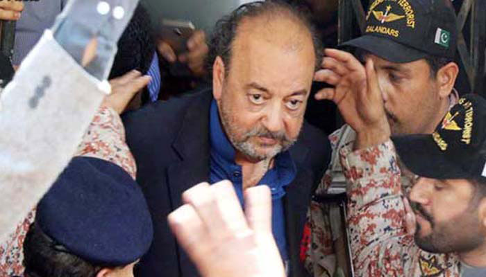 A file photo of  Sindh Assembly Speaker Agha Siraj Durrani.
