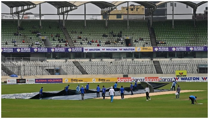 Pakistan vs Bangladesh: Rain delays Day 2 of second Test in Dhaka - Vimarsana News