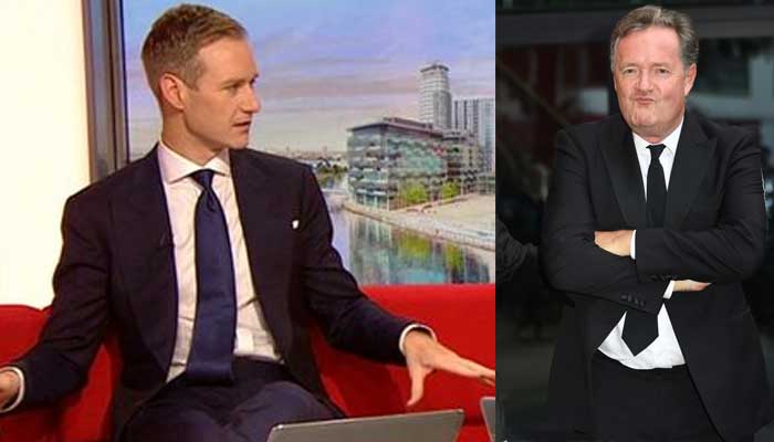 Dan Walker hits back at Piers Morgan over brutal dig