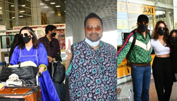 Katrina-Vicky Wedding: Neha Dhupia, Kabir Khan and more leave Mumbai for Jaipur nuptials