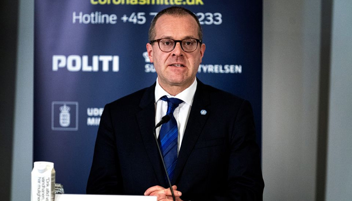 World Health Organisations Regional Director for Europe Hans Kluge speaks during a news conference about the coronavirus disease (COVID-19) at Eigtveds Pakhus, in Copenhagen, Denmark March 27, 2020. — Reuters/File