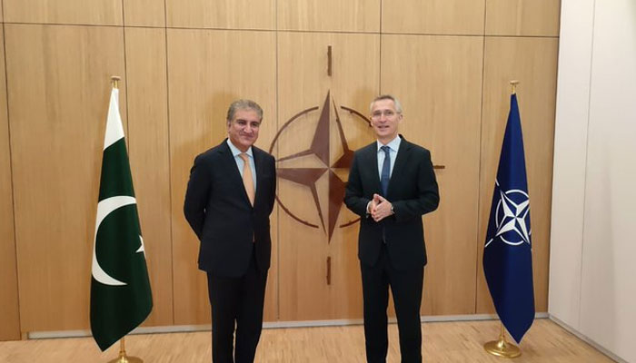 Shah Mehmood Qureshi met Secretary-General NATO Jens Stoltenberg here at the NATO Headquarters. Twitter