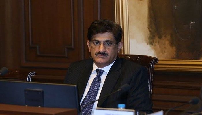 A file photo of Sindh Chief Minister Murad Ali Shah.
