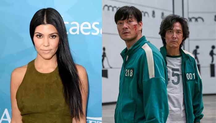 Kourtney Kardashian shares her thoughts on Squid Game as she watches final moments